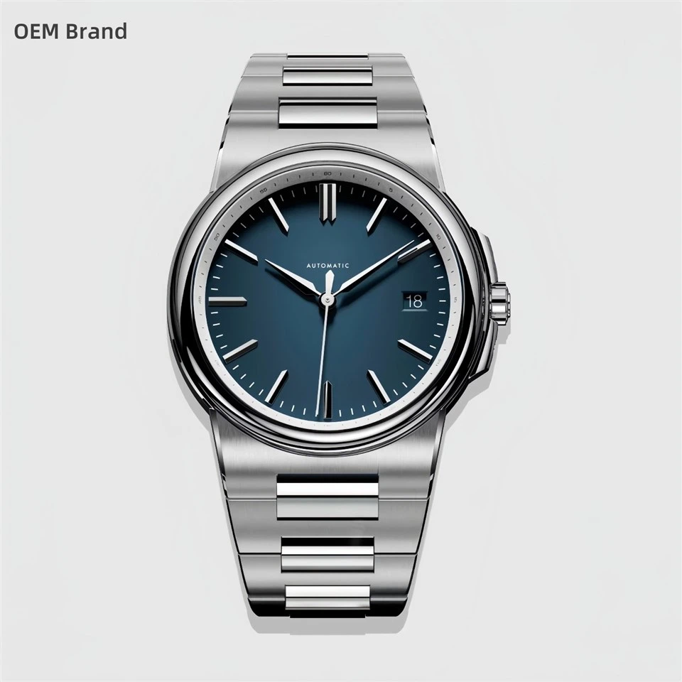 Gwyliad Mecanyddol Deifio Dynion 100m wedi'i gyfarparu â Seiko NH35A