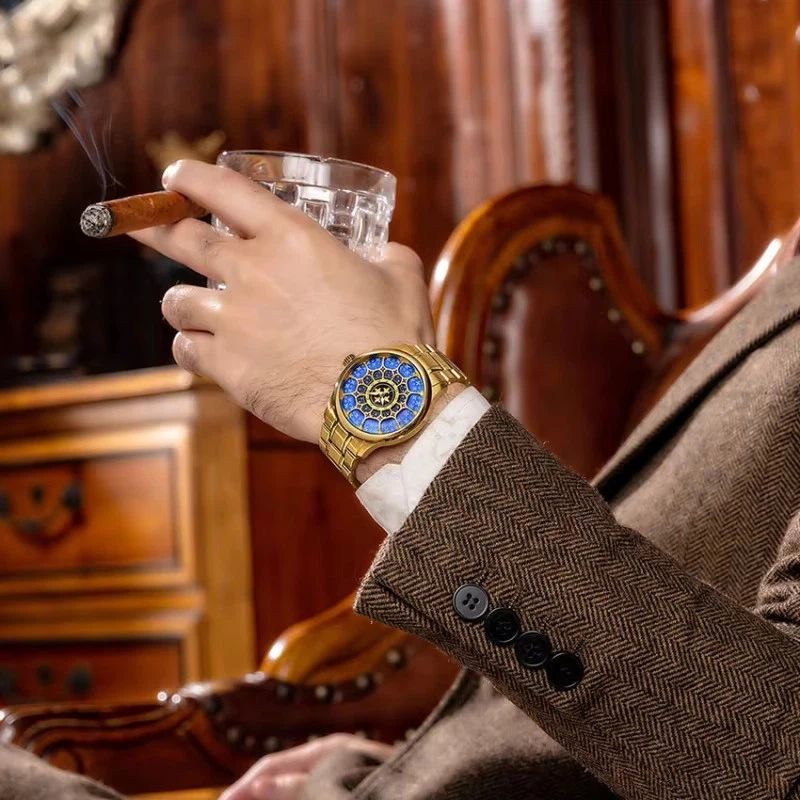 Custom Hip Pop Automatic Mechanical Watches