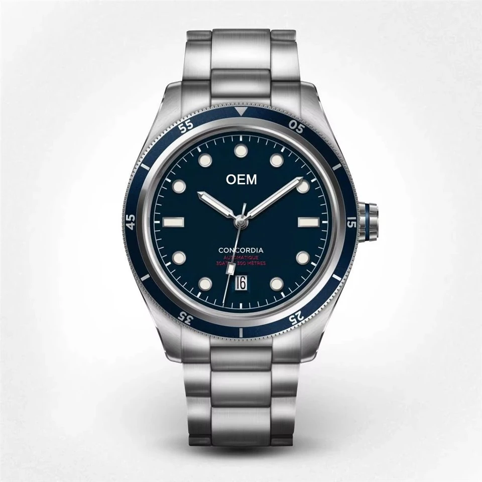 Customize 300M Water-Resistant Dive Watch With Miyota 9039