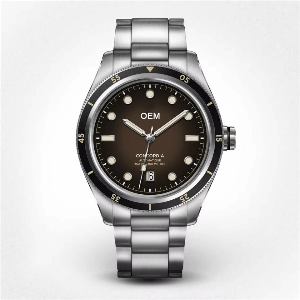 Customize 300M Water-Resistant Dive Watch With Miyota 9039