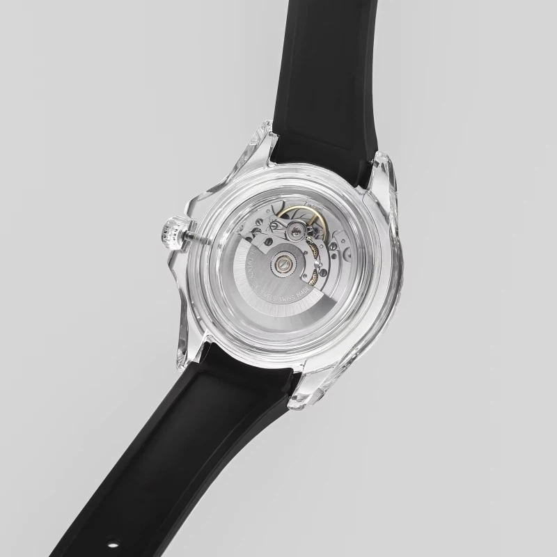 OEM Luxury Sapphire Crystal Meteorite Dial Watch For Men