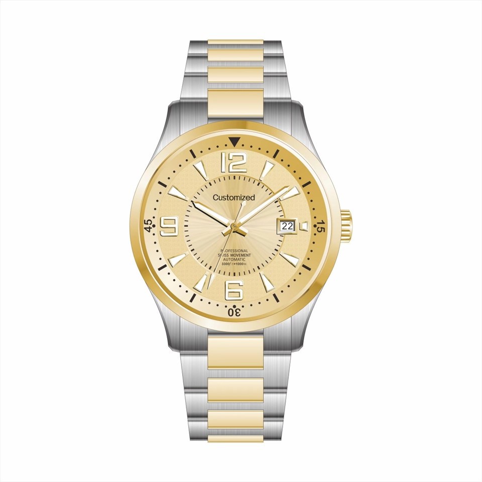 OEM Custom 20ATM Deifio Moethus Classic Gwylio Awtomatig Ar Gyfer Dynion