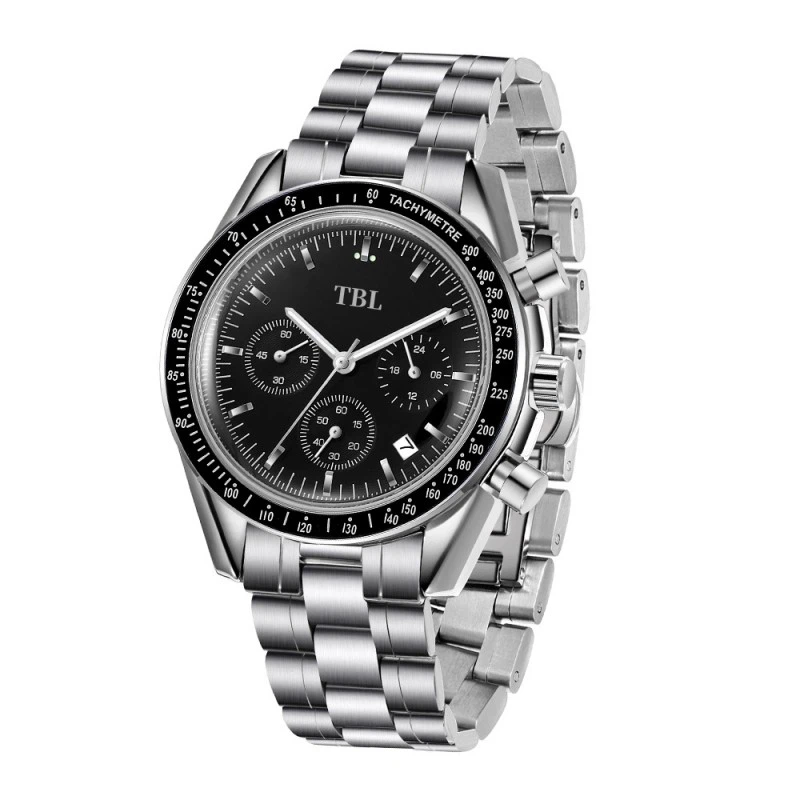 OEM High-end Three-eye Chronograph Men's Quartz Watch