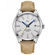 Gwylio Dynion Mecanyddol Gwrth-ddŵr Llawn Awtomatig Deifio Chwaraeon Pwyntiau Saffir Gwaelod Tryloyw Gwylio Gwaelod Tryloyw