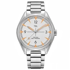 Logo wedi'i Addasu 41mm oriawr Moethus Dynion Mecanyddol Llawn Awtomatig Drych Sapphire Gwylio Llewychol Gwrth-ddŵr