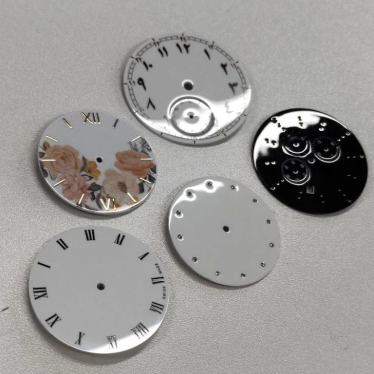 Applied Diamond Enamel Watch Dial