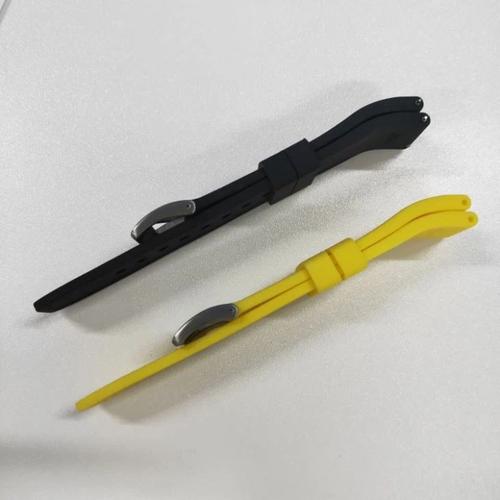 Factory OEM High Quality New Silicone Band 18/20/22/24MM Stainless Steel Brushed Buckle