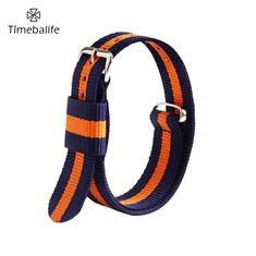 Cymysgwch Lliw Nylon Watch Strap