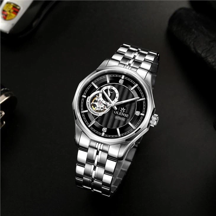 Brand Men's Automatic Mechanical Watches Mechanical Watch Stainless Steel High-end Watches Men