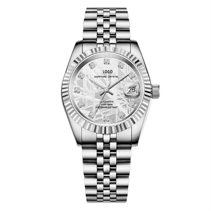 Meteorite Busnes Mecanyddol Wristwatch